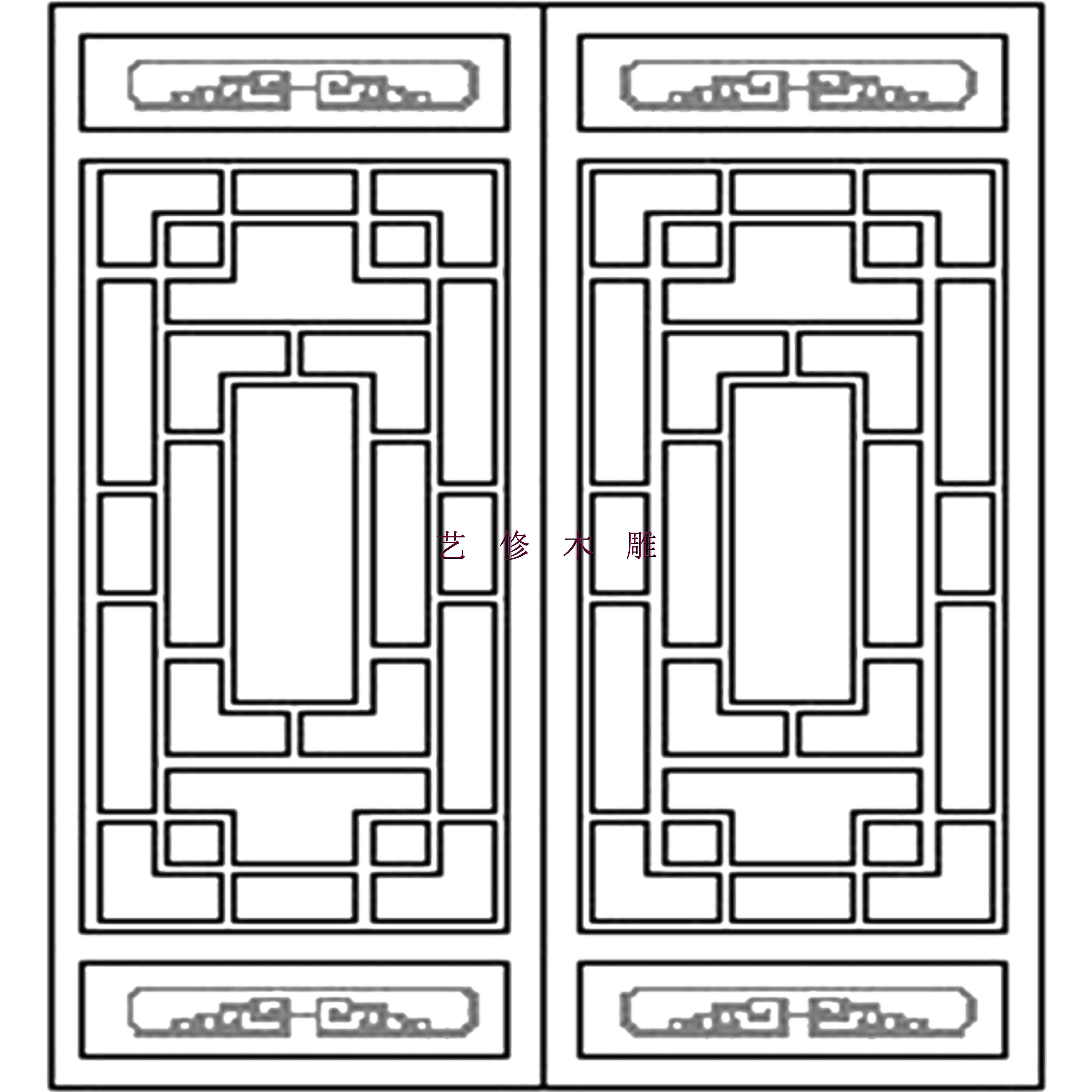 > 产品中心 > d 仿古门窗 > d2-d 仿古窗订制图样 > 正文